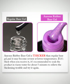 Aurora Rubber Base Gel