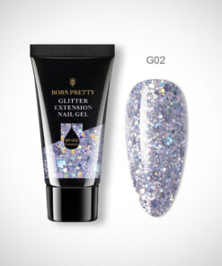 Extension Glitter Nail Gel G02