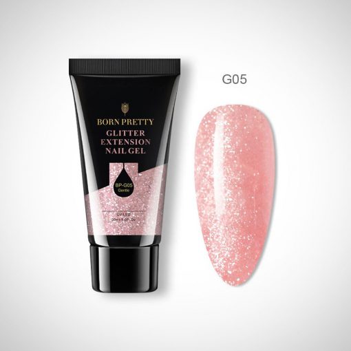 Extension Glitter Nail Gel G05