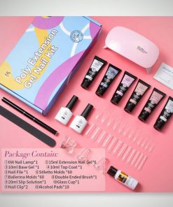 Poly Extension Gel Nail Kit