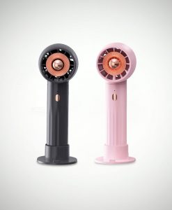 3-speed minifan with stand. Rechargeable.